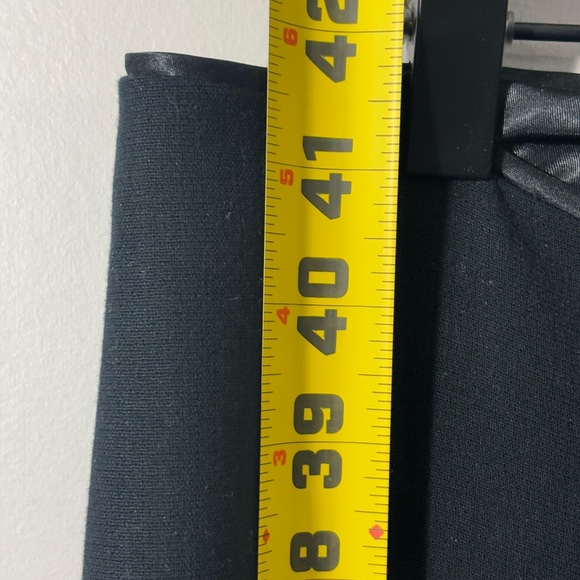 Gap Women's Dress Pants Size 14 Regular Black Mid Rise Wide Leg - Picture 5 of 6